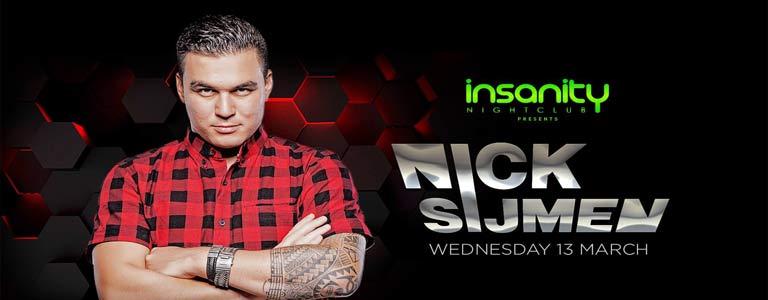 Nick Sijmen at Insanity Nightclub