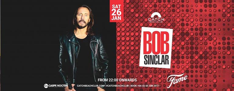 Catch Beach Club Phuket presents Bob Sinclar