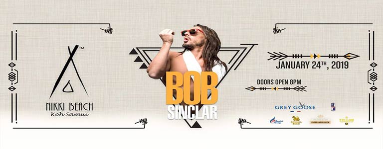 A Special Evening with Bob Sinclar at Nikki Beach Samui