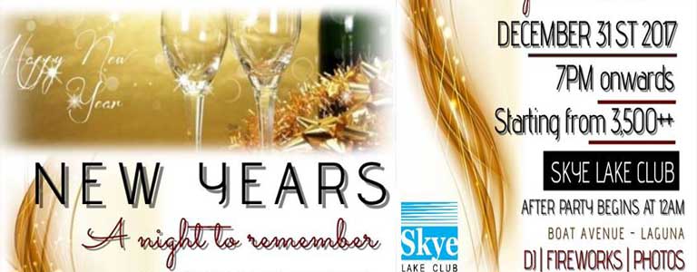 New Year Eve's Celebration at Skye Lake Club Phuket