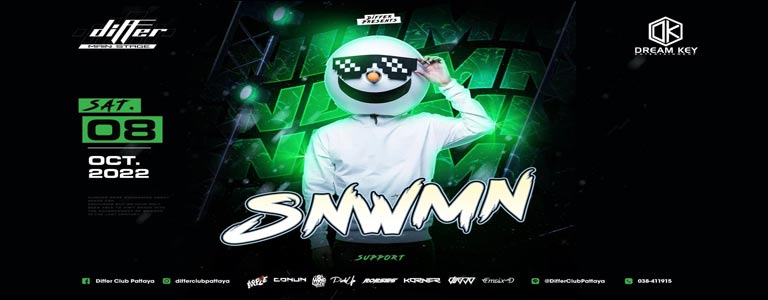 DJ SNWMN at Differ Club Pattaya