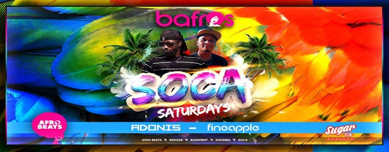 SOCA SATURDAYS at Bafros Bangkok