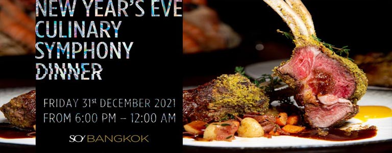 New Year's Eve Culinary Symphony Dinner at SO/ Bangkok