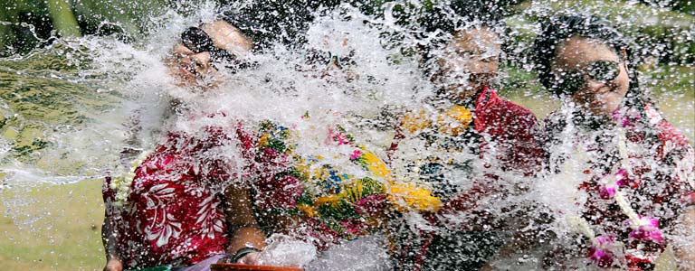 Songkran Celebrations in Koh Samui