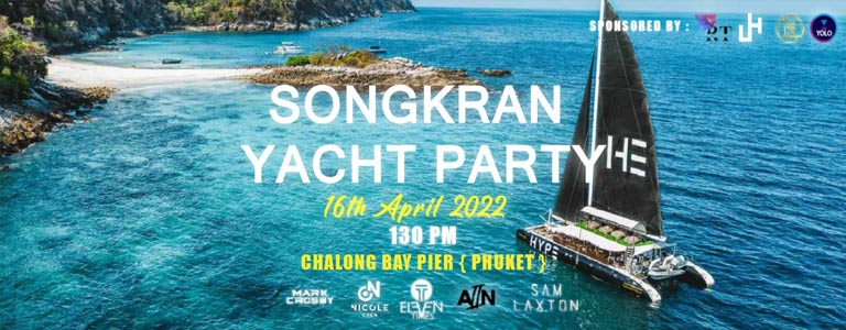 Songkran Techno & Trance HYPE Yacht Party