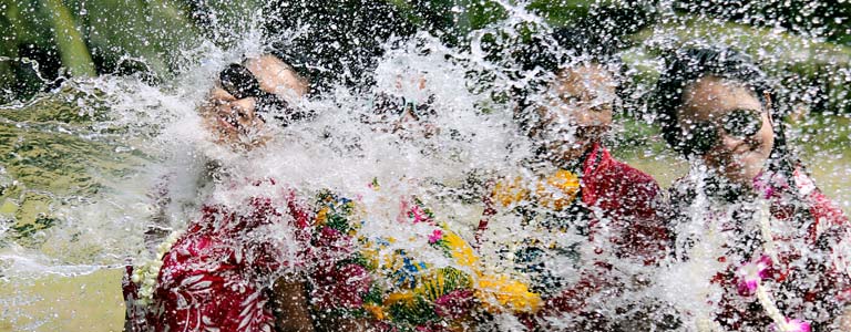 Songkran Celebrations in Krabi 