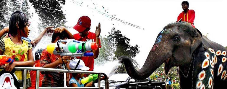 Songkran Festival Celebrations in Pattaya