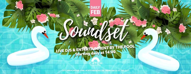 Soundset at Catch Beach Club Phuket