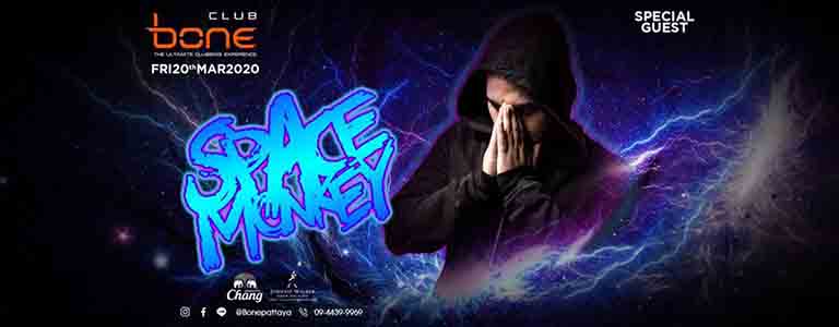 Bone Club Pattaya Present Spacemonkey