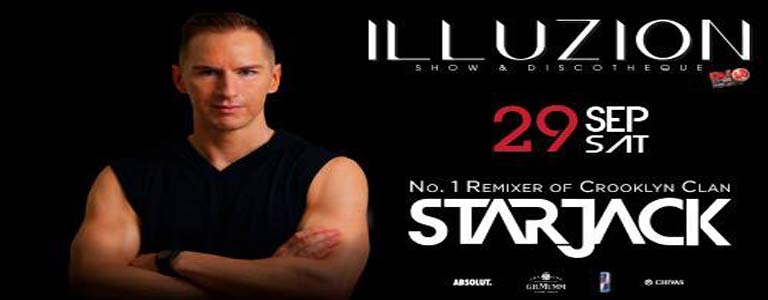 DJ Starjack at Illuzion Phuket