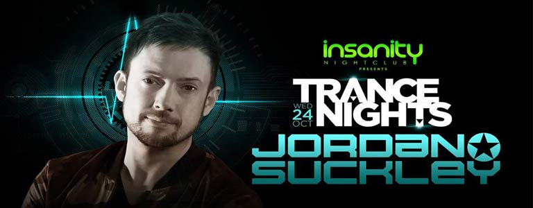 Jordan Suckley at Insanity Nightclub