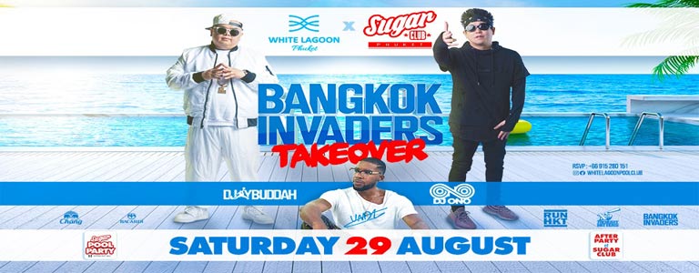 Sugar Club Pool Party with Bangkok Invaders