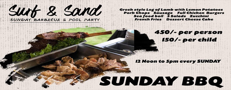 Sunday BBQ & Pool Party at Surf & Sand Resort