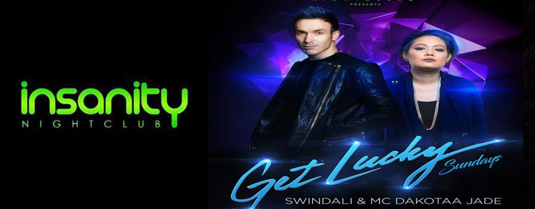 Get Lucky Sundays at Insanity Nighclub