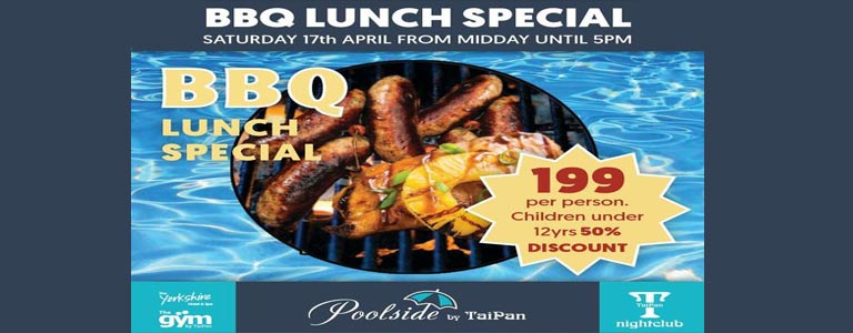 Saturday BBQ Lunch Special at Poolside by TaiPan