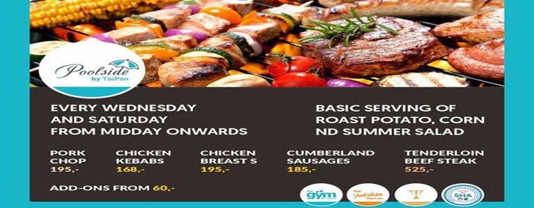 Wednesday Lunch BBQ at Poolside by TaiPan