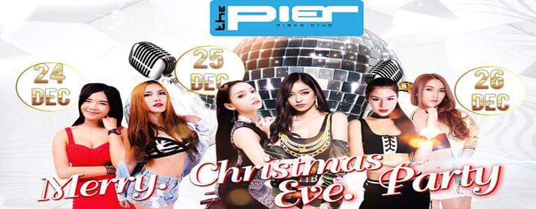 Merry Christmas Eve Party at The Pier Pattaya