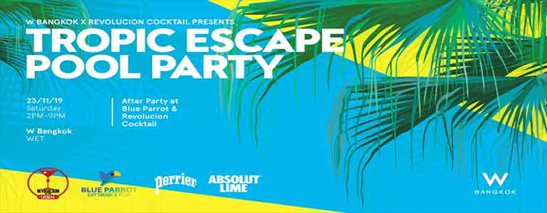 Tropical Escape Pool Party