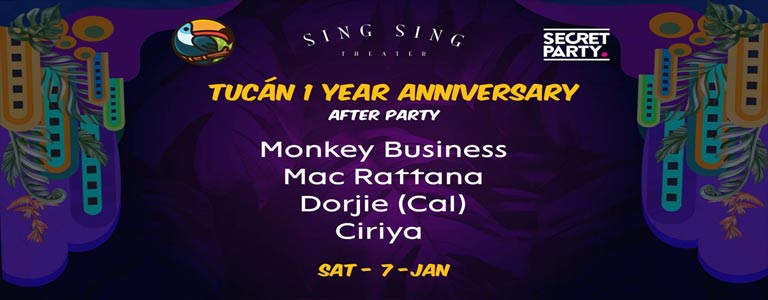 TUCÁN 1 year anniversary AFTER PARTY