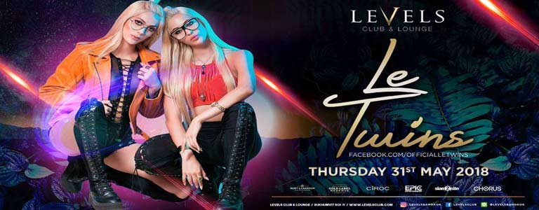 LE TWINS at Levels Club & Lounge Bkk
