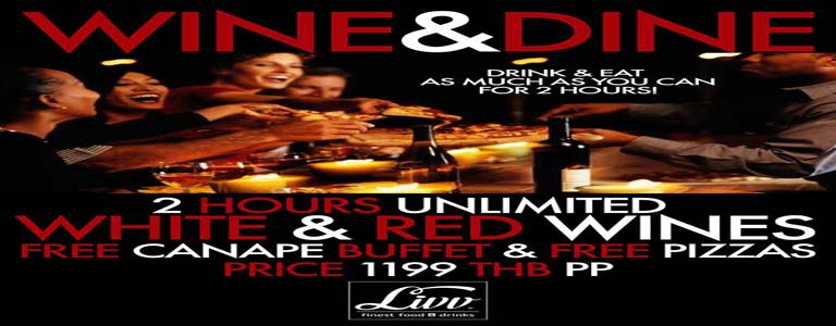 WINE & DINE Unlimited at Livv