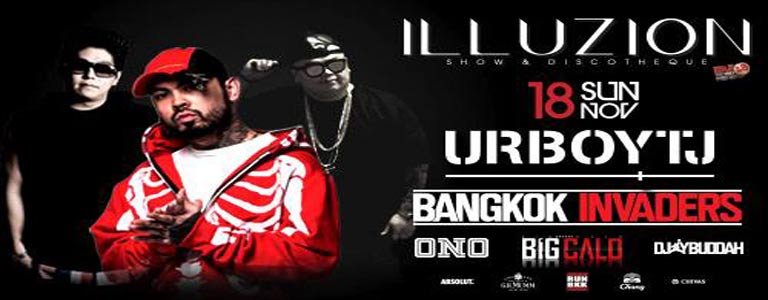 BKK Invaders x URBOY TJ at Illuzion Phuket