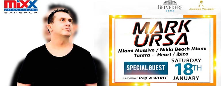 Mark Ursa Live at MiXX Bangkok