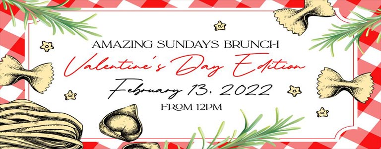 Amazing Sundays Brunch (Valentine’s Day Edition)