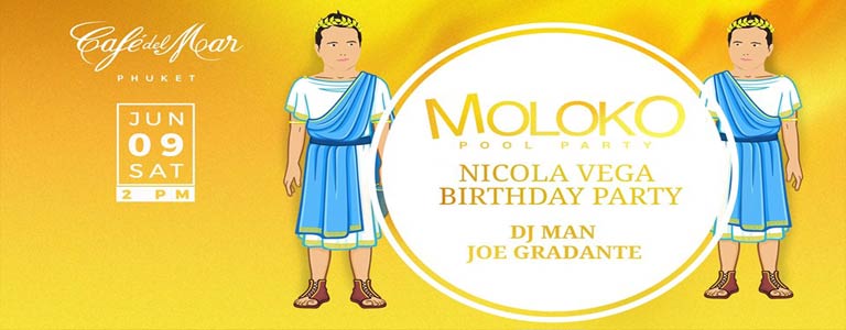 Moloko Pool Party feat Nicola Vega Birthday