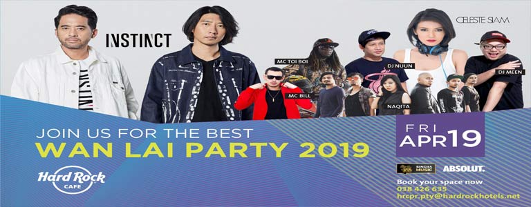 Hard Rock Pattaya pres. Wan Lai Party 2019