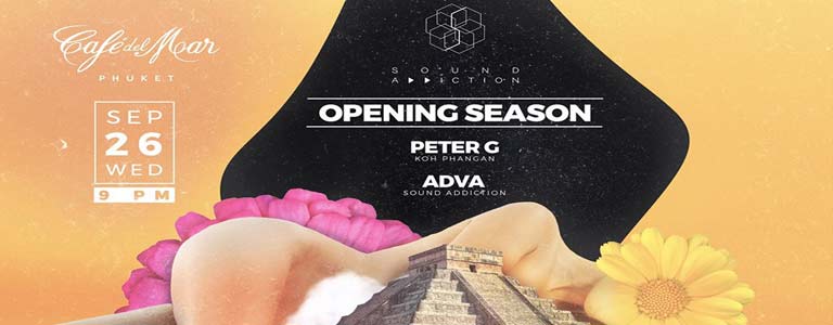 Wednesday by Sound Addiction "Opening Season" with Peter G