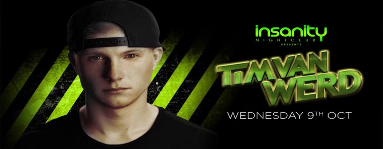 Tim Van Werd at Insanity Nightclub