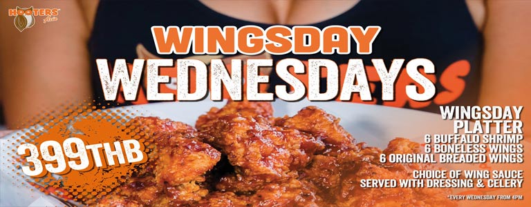 Hooters Wingsday Wednesday