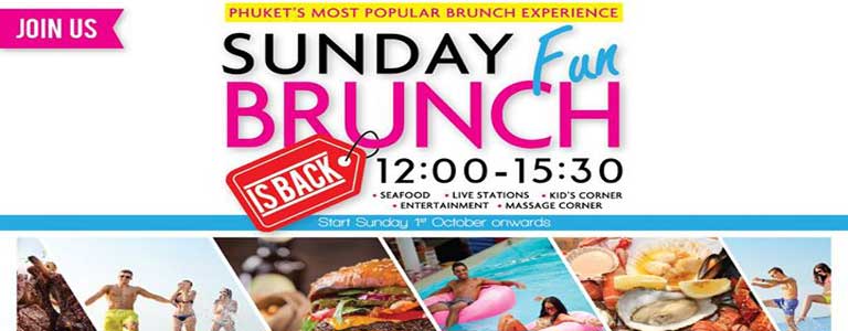 Sunday Fun Brunch at XANA Beach Club 