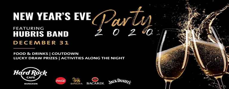 New Year's Eve Party 2020 at Hard Rock Cafe 