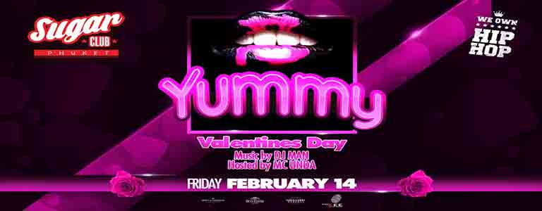 Sugar Phuket Presents: Yummy Valentines Day