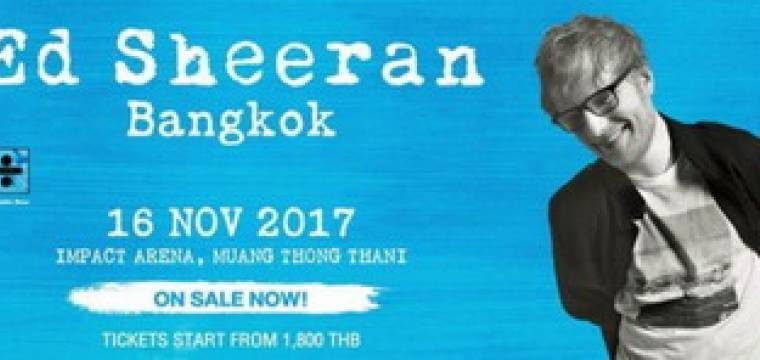 Ed Sheeran Live in Bangkok