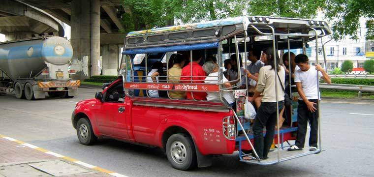 How to Use Songthaew in Bangkok