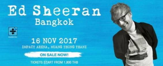 Ed Sheeran Live in Bangkok