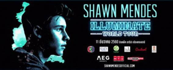 Shawn Mendes Illuminate World Tour 2017 Bangkok