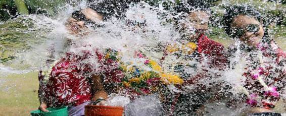Songkran Celebrations in Krabi