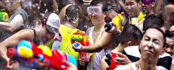 Songkran Festival Celebrations in Pattaya