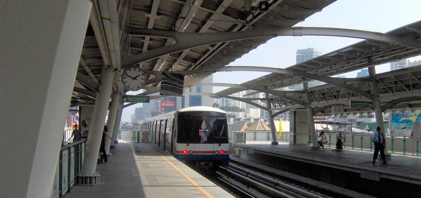 Bts Chit Lom Bangkok Station Transportation Siam Thailand Bts Chit Lom Bangkok Station Transportation Siam Thailand