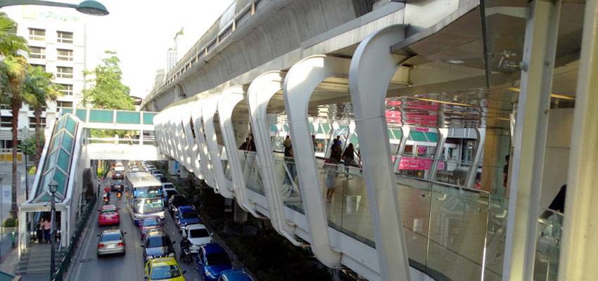 Bts Chit Lom Bangkok Station Transportation Siam Thailand Bts Chit Lom Bangkok Station Transportation Siam Thailand