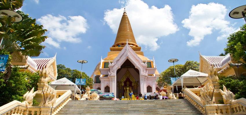 Phra Pathom Chedi Bangkok Temple Attractions Nakhon Pathom Thailand