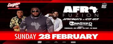 Sugar Pres. AfroFuzion with DJ Master D