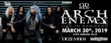 Arch Enemy Live at Live Arena Bangkok