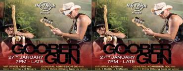 Goober Gun Concert at Hard Rock Cafe Phuket