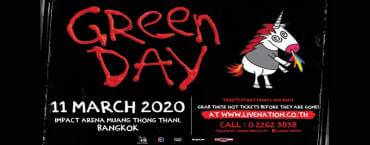 Green Day Live in Bangkok 2020