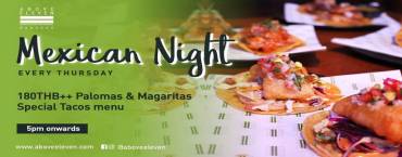 Mexican Night at Above Eleven